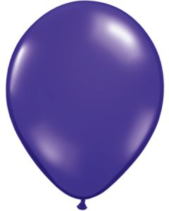 11 INCH LATEX JEWEL QUARTZ PURPLE 100CTP-QUA-43789