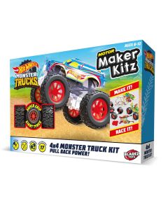 HOT WHEELS MAKER KITZ 4X4 MONSTER TRUCK KIT-BLD-BTHWM04