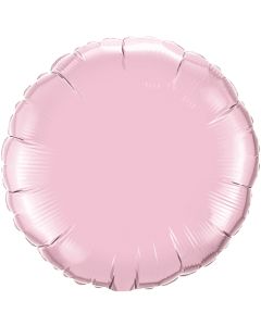 18 INCH FOIL PEARL PINK PLAIN 1CTL-QUA-60678