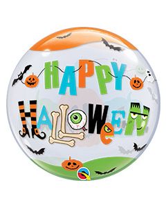 22 INCH SINGLE BUBBLE HALLOWEEN FUN FONT 1CTP