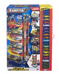 TEAMSTERZ 6 LEVEL TOWER WITH 20 CARS-HTI-1417139
