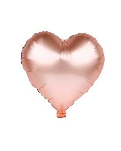 18 INCH AIR-HELIUM FOIL ROSE GOLD HEART 1CTP-PRO-92455