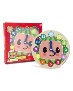 COCOMELON WOODEN LEARNING CLOCK-RMS-96-0003