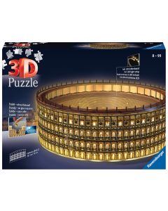 RAVENSBURGER 216PC 3D PUZ NITE ED. THE COLOSSEUM-RVG-11148