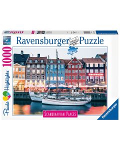 RAVENSBURGER 1000PC PUZ SCAND COPENHAGEN, DENMARK-RVG-16739
