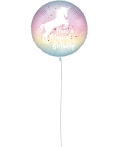 18 INCH AIR-HELIUM FOIL MAGICAL BDAY UNICORN 1CTP-PRO-92439