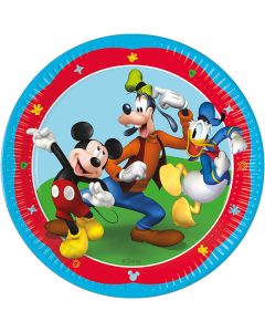 MICKEY ROCK THE HOUSE PAPER PLATES 23CM 8CT - PET-PRO-94060