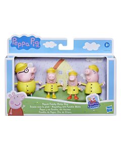 PEPPAS-FAMILY FIGURE RAINY DAY-HAS-F2193