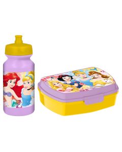 PRINCESS FUNNY SBOX AND PUSHUP SPORTS BOTTLE 340ML-STO-81754