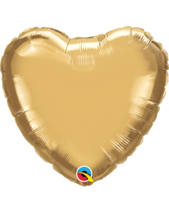 18 INCH FOIL HRT CHROME GOLD 1CTP-QUA-90039