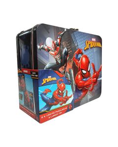 SPIDERMAN PUZZLES IN A TIN-LCY-82493