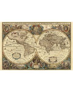 RAVENSBURGER 5000PC PUZZLES HISTORICAL WORLD MAP-RVG-17411
