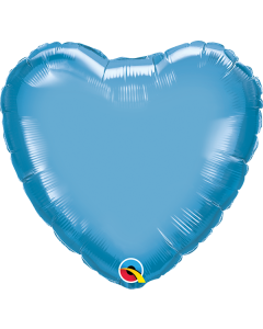 18 INCH FOIL HRT CHROME BLUE 1CTP-QUA-90049