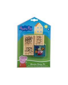 PEPPA PIG WOODEN STAMPS KIT-RMS-85-0033