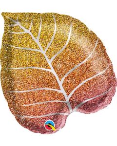 21 INCH SHAPE FALL GLITTERGRAPHIC OMBRE LEAF 1CTP-QUA-19957