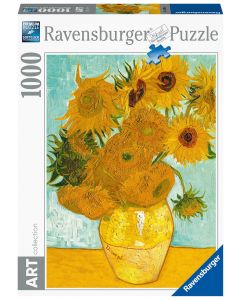 RAVENSBURGER 1000PC ART PUZ VAN GOUGH SUNFLOWERS-RVG-15805