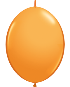 12 INCH LATEX QUICKLINKS ORANGE 50CTP-QUA-65221