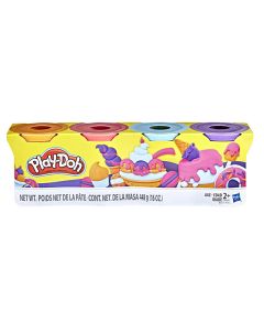 PLAY DOH-4PK COLOR SWEET-HAS-E4869