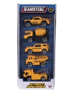 TEAMSTERZ STREET MACHINES DIECAST 5 PACK-HTI-1416212