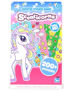 SCENTICORNS SCENTED STICKER BOOK