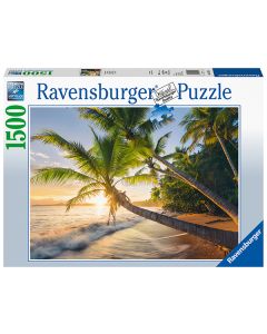 RAVENSBURGER 1500PC PUZZLE BEACH HIDEAWAY-RVG-15015
