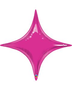 20 INCH FOIL STARPOINT- MAGENTA 1CTL-QUA-31867