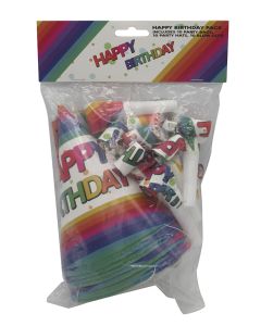 HAPPY BIRTHDAY PARTY PACK 30CTP-LCY-82540
