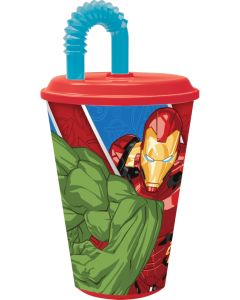 AVENGERS HERALDIC ARMY EASY SPORT TUMBLER 430ML-STO-83735