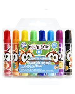 SCENTIMALS 8CT SCENTED MINI MARKERS-KAN-7038