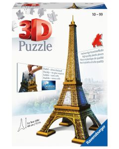 RAVENSBURGER 216PC 3D PUZZLE BUILDING EIFFEL TOWER-RVG-12556