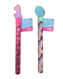 BARBIE BUBBLE WAND WITH TOPPER ASSTD-RMS-99-0077