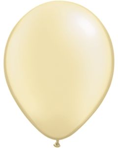 11 INCH LATEX RND PRL IVORY 100CTP-QUA-43775