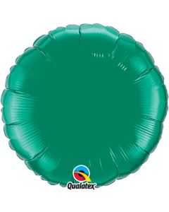 18 INCH FOIL EMERALD GREEN PLAIN 1CTL-QUA-22633