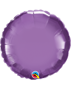 18 INCH FOIL RND CHROME PURPLE 1CTP-QUA-90025