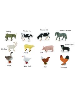 COLLECTA BOX OF MINI FARM ANIMALS-COL-A1110