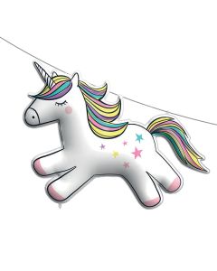 37 INCH AIR-HELIUM FOIL SUPERSIZED UNICORN  1CTP-PRO-92444