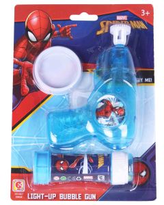 LIGHT UP BUBBLE GUN SPIDERMAN-LCY-81133