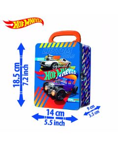 HOT WHEELS METAL CAR CASE 4 ASST-INT-HWCC2