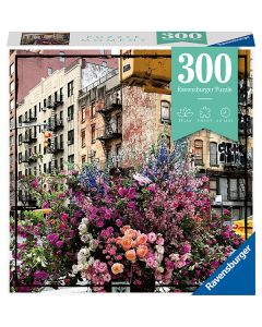 RAVENSBURGER PUZZLE MOMENTS 300PC FLOWERS IN NY-RVG-12964