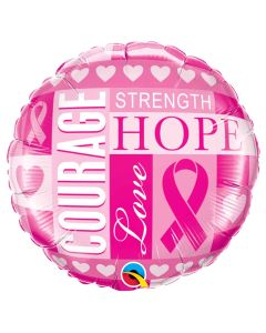 18 INCH FOIL BREAST CANCER INSPIRATION 1CTP-QUA-35119