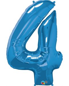 34 INCH FOIL NUMBER 4 SAPPHIRE BLUE 1CTP-QUA-30527