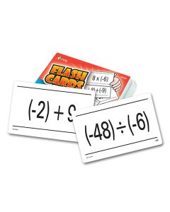 TFC-FLASH CARDS - INTEGERS 55P-TFC-10732