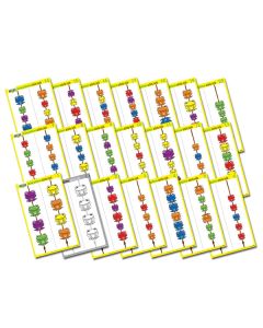 TFC-FAB FROGS ACTIVITY CARDS LACING PATTERNS 20P-TFC-16554