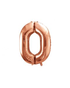 37 INCH AIR-HELIUM ROSE GOLD FOIL BALLOON 0 1CTP-PRO-92486