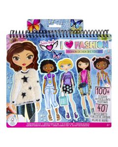 FASHION ANGELS I LOVE FASHION SKETCH PORTFOLIO-FAA-12610