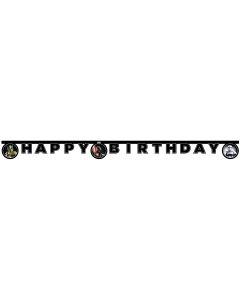 STAR WARS GALAXY HAPPY BIRTHDAY DIE-CUT BANNER 1CT-PRO-93884