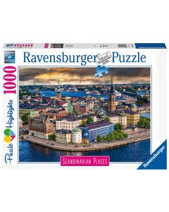 RAVENSBURGER 1000PC PUZ SCAND STOCKHOLM, SWEDEN-RVG-16742