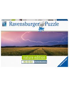 RAVENSBURGER 500PC PUZZLE THUNDERSTORM PANORAMA-RVG-17491