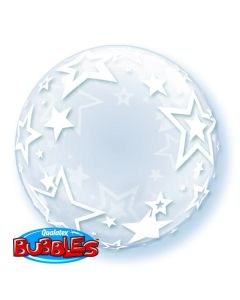 24 INCH DECO BUBBLE STYLISH STARS 1CTP-QUA-42671