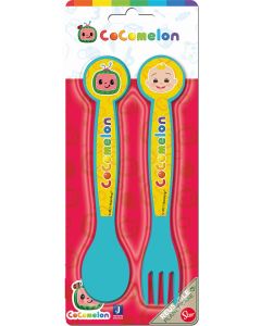 COCOMELON 2PCS PP CUTLERY SET-STO-82383